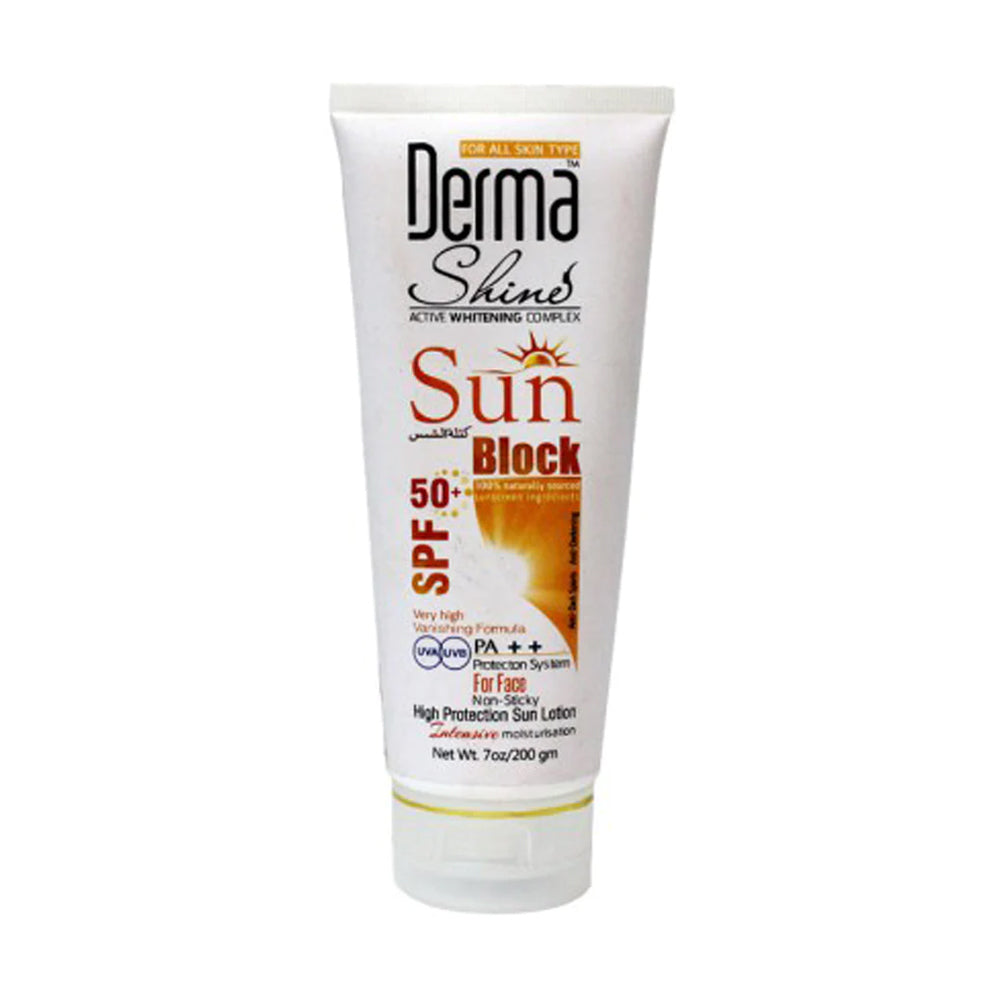 DERMA SHINE SUNBLOCK SPF50 Default Title - MamasJan skincare