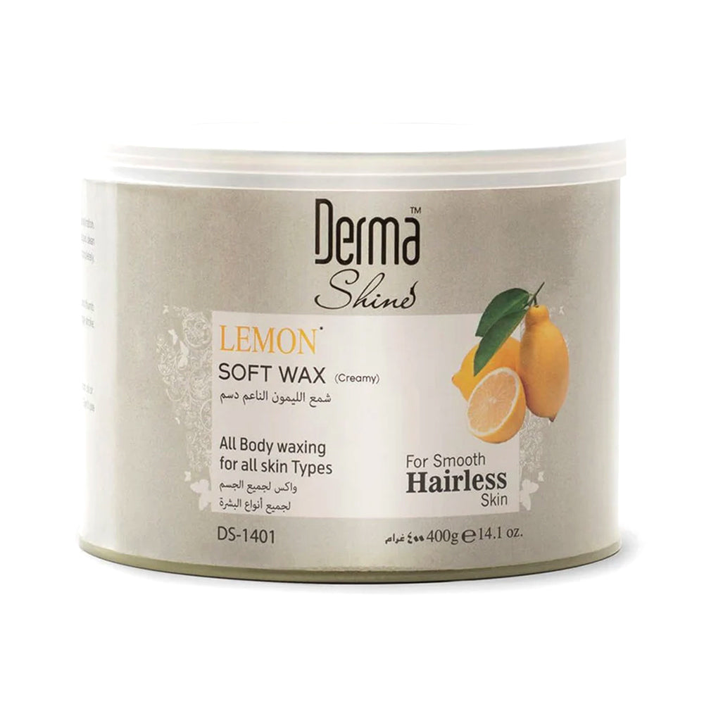 DERMA SHINE LEMON SOFT WAX 400GM Default Title - MamasJan skincare