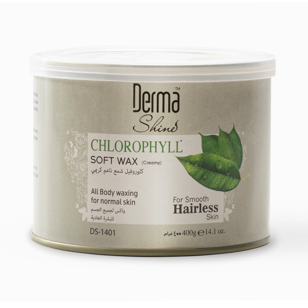 DERMA SHINE CHOLORPHYLL SOFT WAX 400GM Default Title - MamasJan skincare