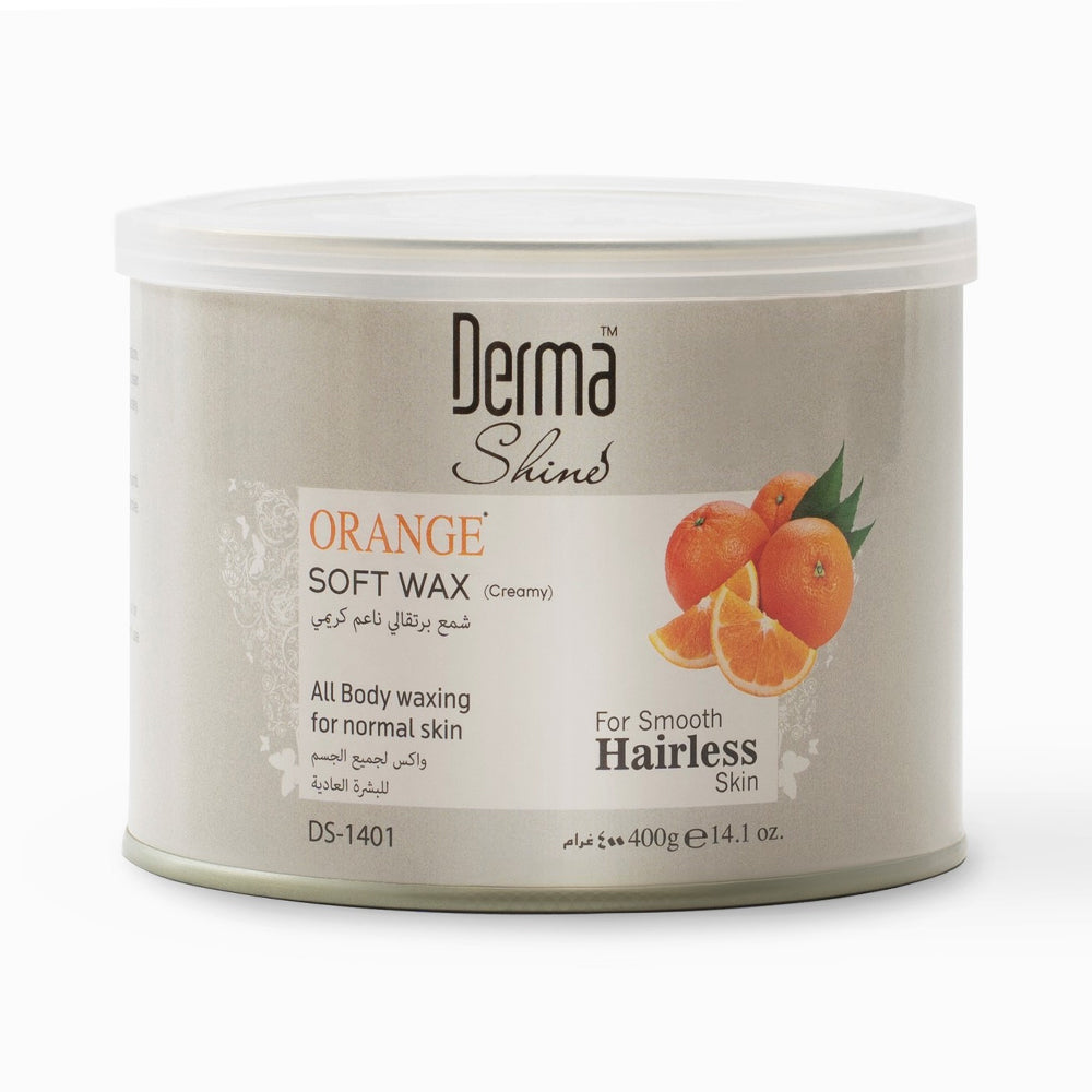 DERMA SHINE ORANGE SOFT WAX 400GM Default Title - MamasJan skincare