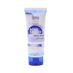 DERMA SHINE ACNE TARGET FACIAL FOAM 100ML Default Title - MamasJan skincare