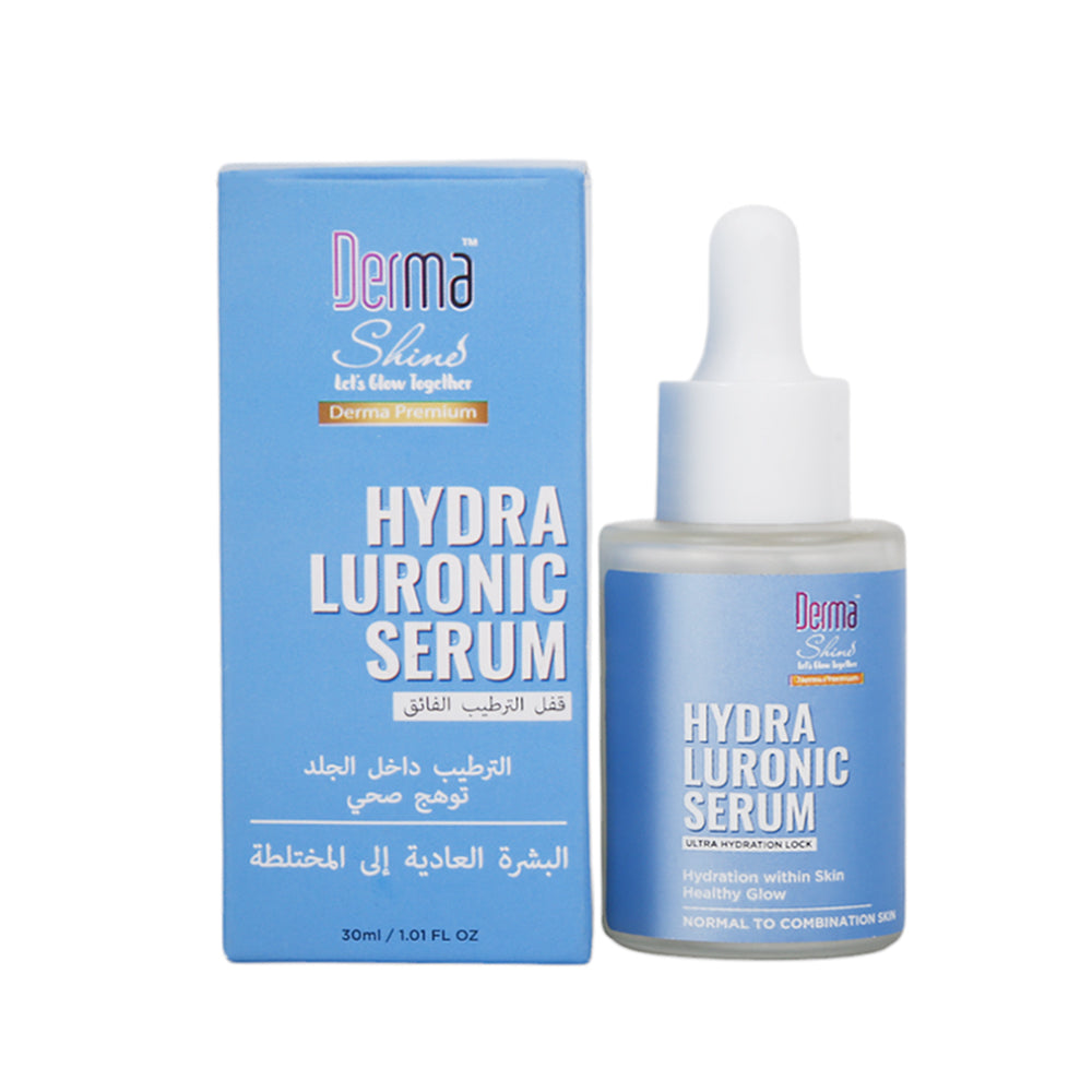 DERMA SHINE HYDRA LURONIC SERUM 30ML Default Title - MamasJan skincare