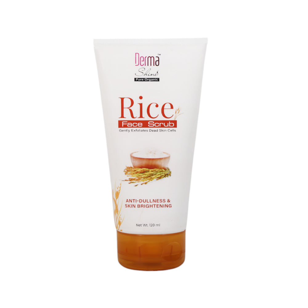 DERMA SHINE RICE FACE SCRUB 120gm Default Title - MamasJan skincare