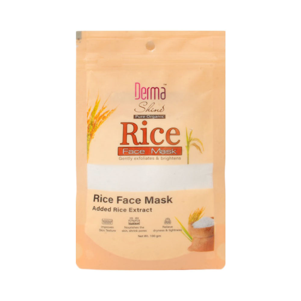 DERMA SHINE RICE FACE MASK 120gm Default Title - MamasJan skincare