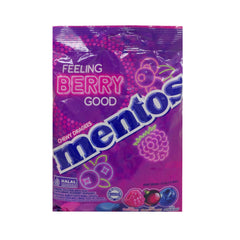 MENTOS CANDY MINT CHEWY DRAGEES BERRY 121 GM Default Title - MamasJan Grocery Food