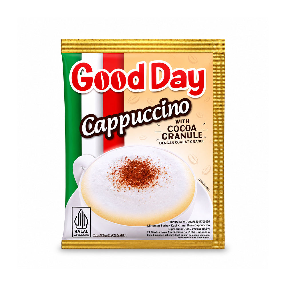GOOD DAY COCOA GRANULE CAPPUCCINO 25GM Default Title - MamasJan GroceryFoods