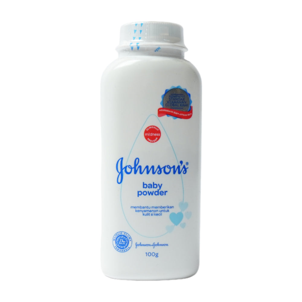 JOHNSONS BABY POWDER 100 GM BASIC Default Title - MamasJan Grocery Nonfood