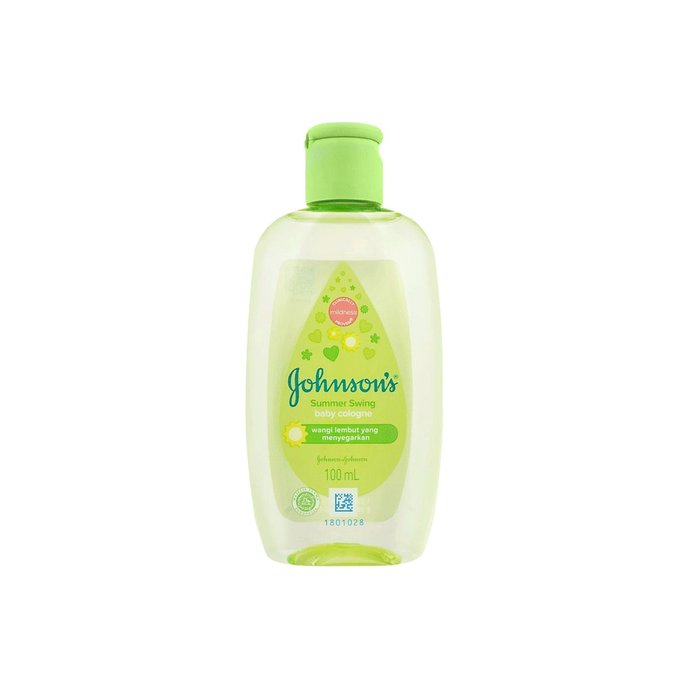 JOHNSONS BABY COLOGNE SUMMER SWING 100 ML BASIC Default Title - MamasJan Grocery Nonfood
