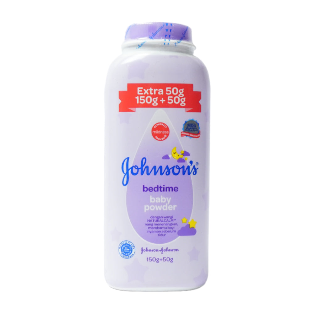 JOHNSONS BABY POWDER BEDTIME 200 GM BASIC Default Title - MamasJan Grocery Nonfood
