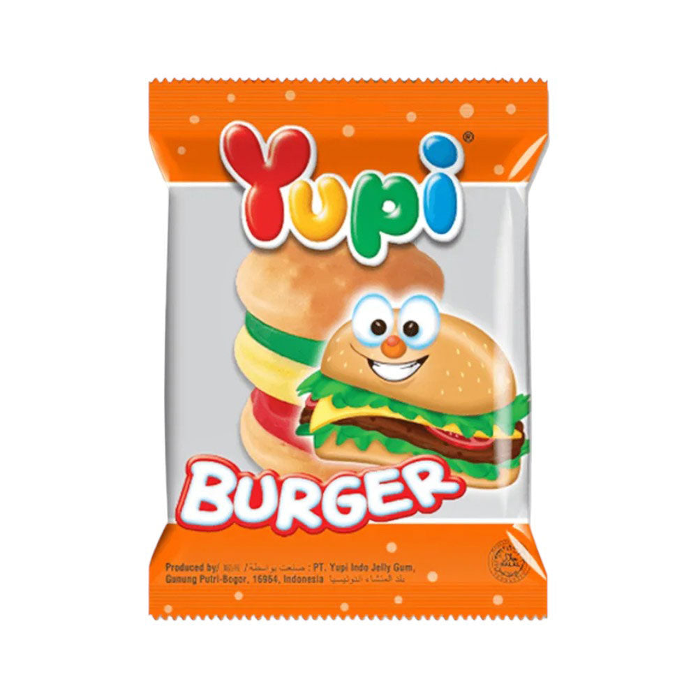 YUPI JELLY MINI BURGER 8 GM Default Title - MamasJan GroceryFoods