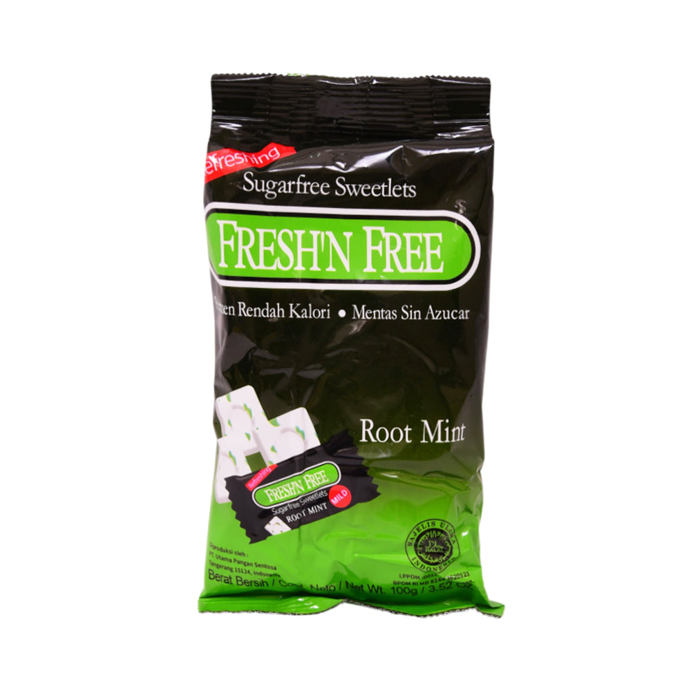 FRESH N FREE SUGARFREE PEPPER MINT SWEETLETS 100 CAPSULES Default Title - MamasJan GroceryFoods