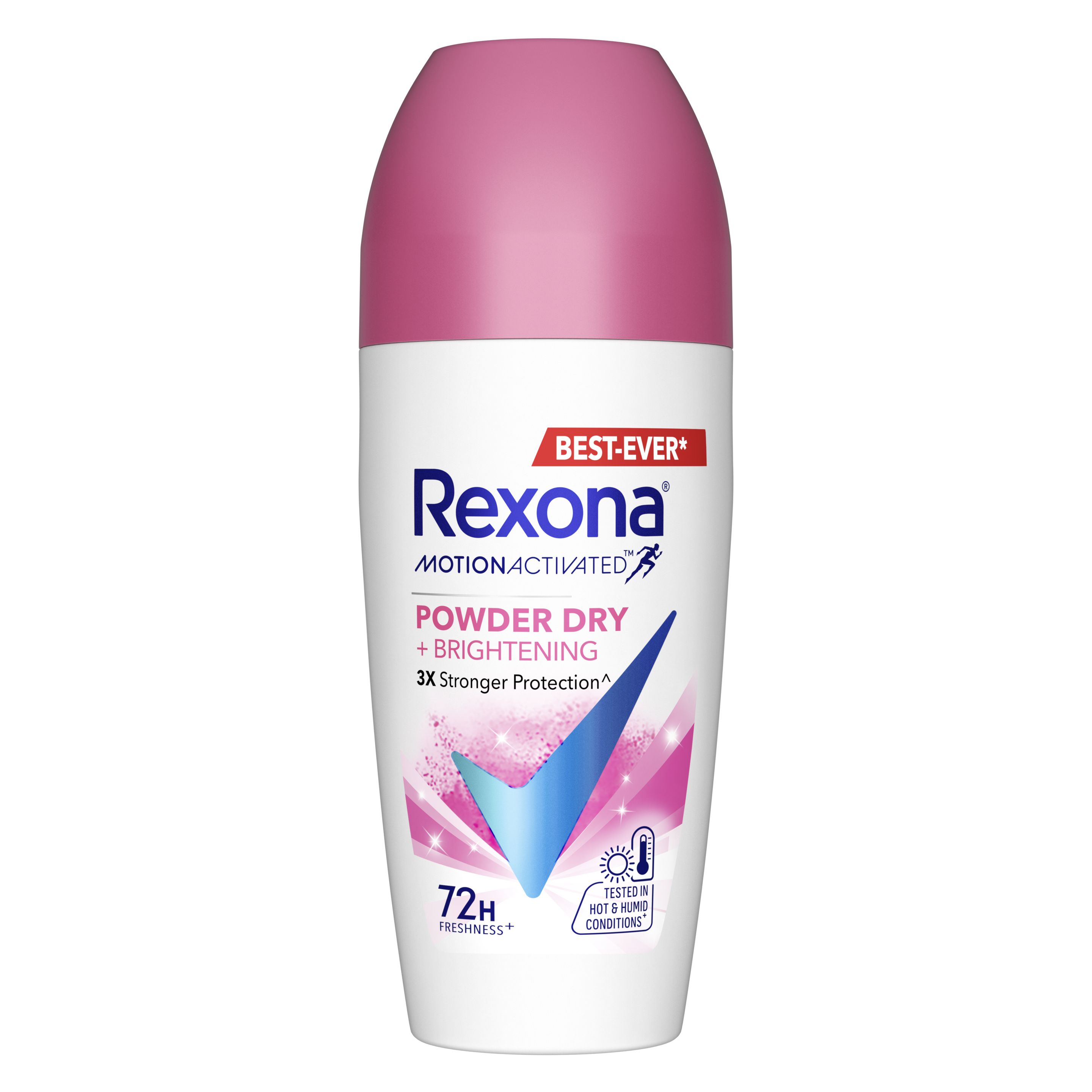 Rexona Roll On Powder Dry Brightening 3Xstronger Protection 45Ml