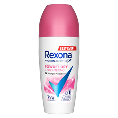 Rexona Roll On Powder Dry Brightening 3Xstronger Protection 45Ml