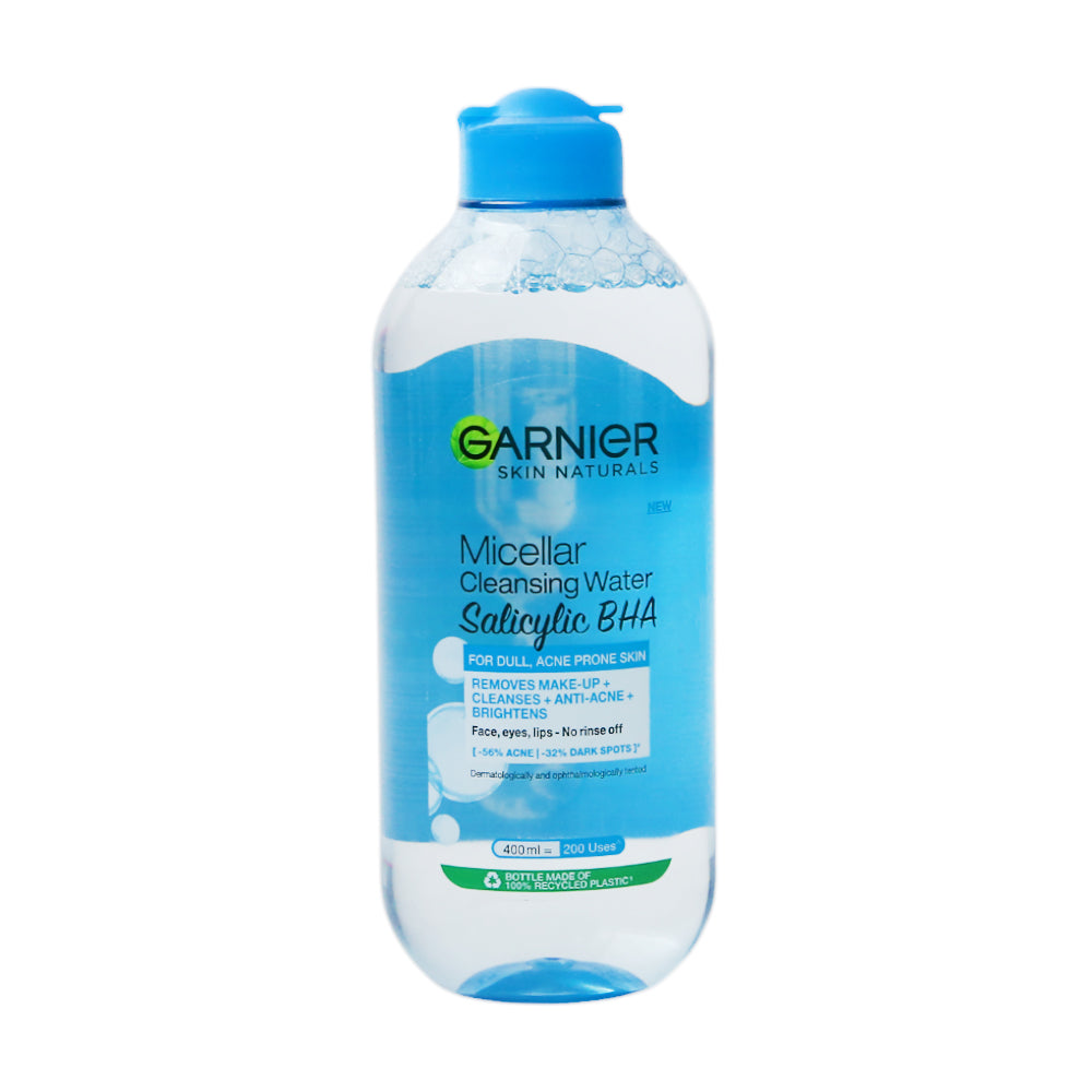 GARNIER SALICYLIC BHA MICELLAR WATER 400ML Default Title - MamasJan skincare
