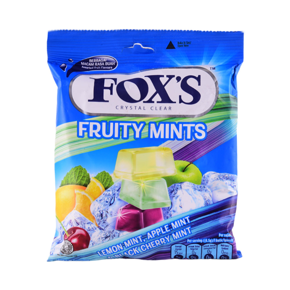 FOXS CANDY FRUITY MINTS 90 GM Default Title - MamasJan Grocery