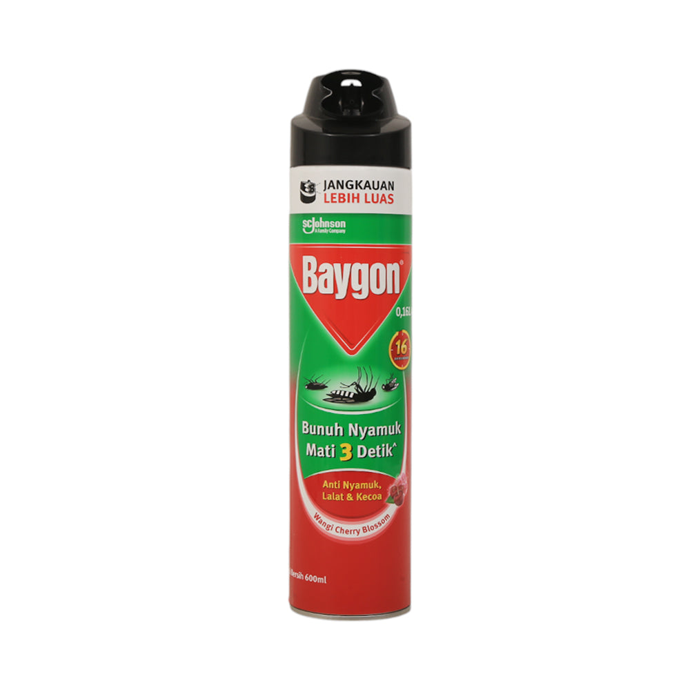 BAYGON INSECT KILLER WANGI CHERRY BLOSSOM 600 ML Default Title - MamasJan Grocery Nonfood