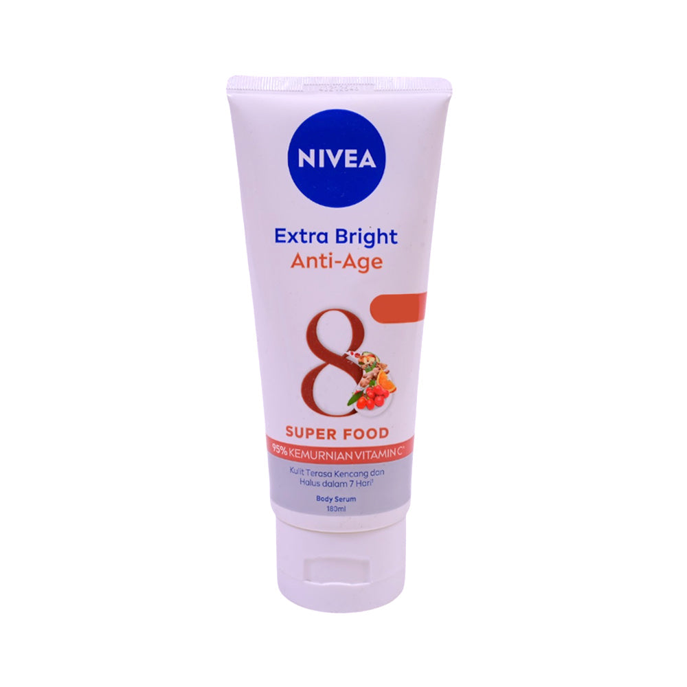 NIVEA EXTRA BRIGHT ANTI-AGE BODY SERUM SPF-15 180ML Default Title - MamasJan skincare