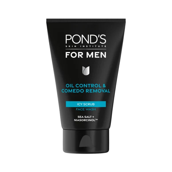 Ponds Face Wash Oil Control Comedo Removal Icy Scrub 100Gm