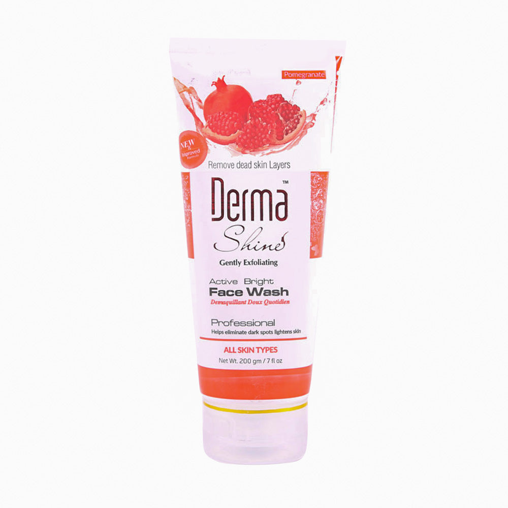 DERMA SHINE ACTIVE WHITE FACE WASH 200 GM Default Title - MamasJan skincare