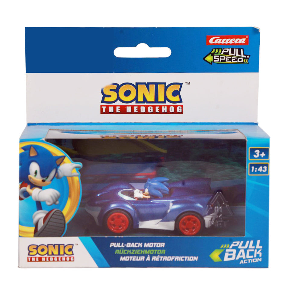 17360 CARRERA SONIC THE HEDGEHOG PULL BACK DINKEY ID Default Title - MamasJan Toys