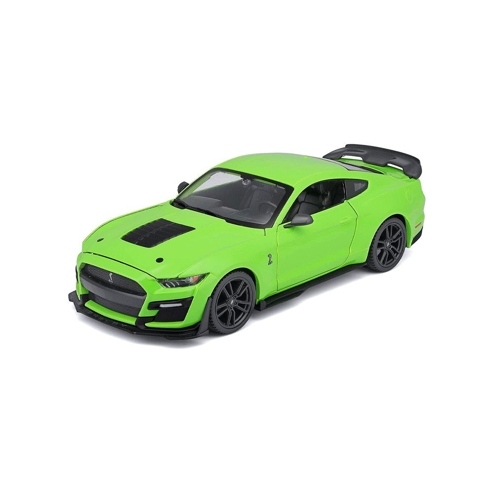 31532GN 124 MUSTANG SHELBY GT500 GREEN Default-Title - MamasJan Toys