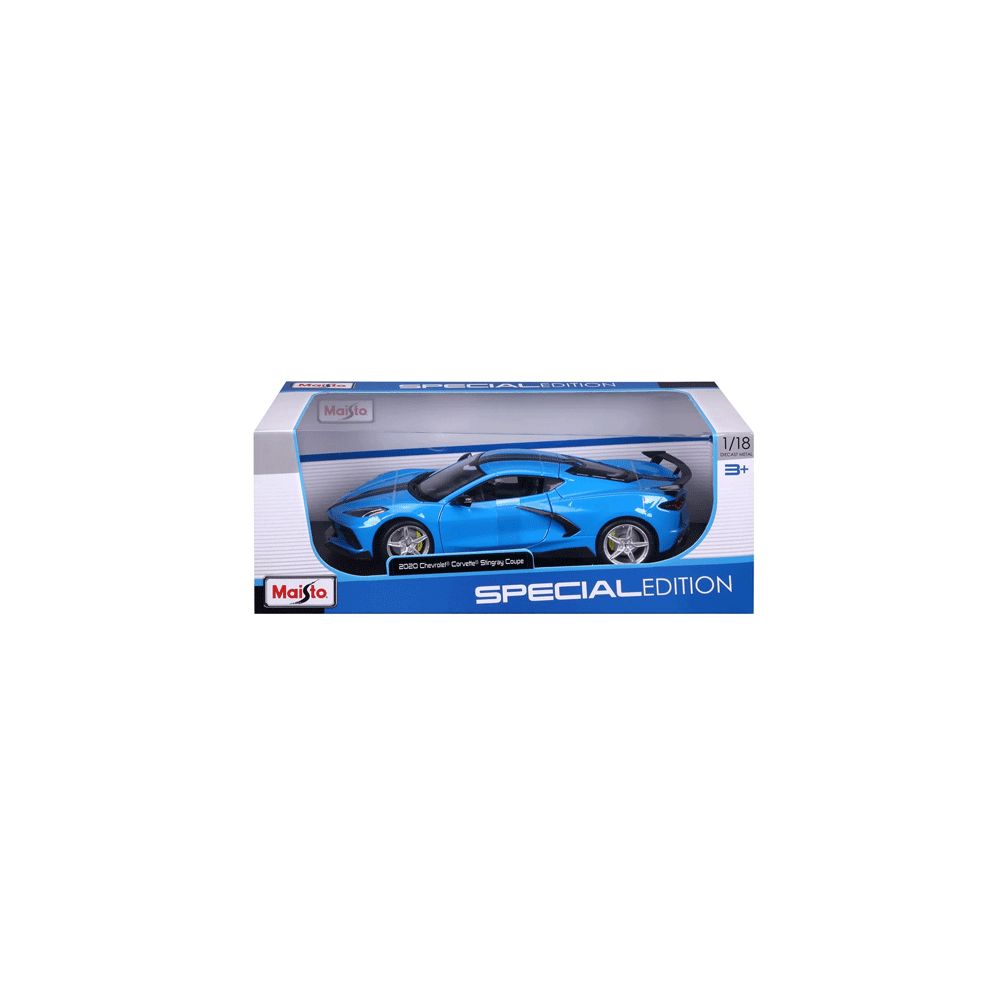 31455BU CHEVROLET STINGRAY COUPE BLUE Default Title - MamasJan Toys