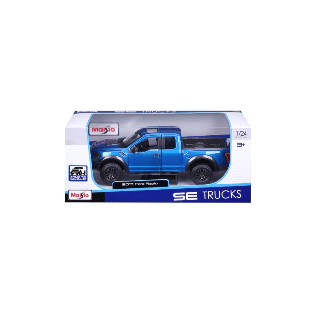 31266 MAISTO FORD RAPTOR BLUE 2017 CAR Default Title - MamasJan Toys