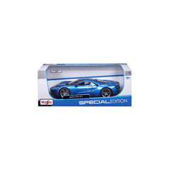 31384BU 118 FORD GT CAR BLUE Default Title - MamasJan Toys