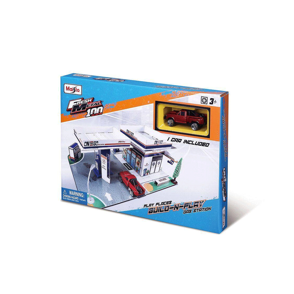 12517 MAISTO FRESH METAL BUILD N PLAY SET Default Title - MamasJan Toys