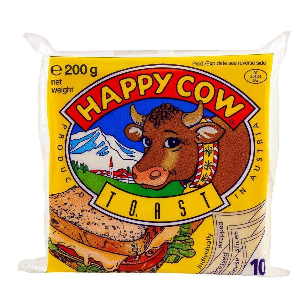 HAPPY COW TOAST CHEESE 200 GM Default Title - MamasJan Grocery