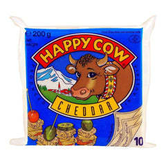 HAPPY COW CHEESE CHEDDAR 200 GM Default Title - MamasJan Grocery