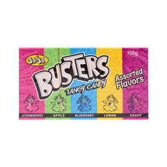 JOJO BUSTER TANGY CANDY ASSORTED FLAVOR THEATER BOX 100 GM Default Title - MamasJan Grocery Food