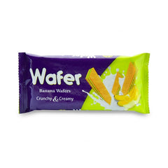 WAFER CRUNCHY & CREAMY BANANA Default Title - MamasJan Grocery Food