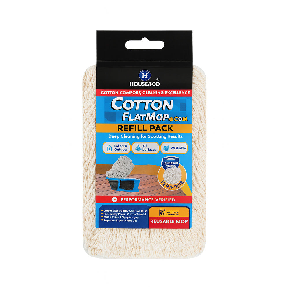 HOUSE & CO. DRY COTTON MOP 16 INCH REFILL Default Title - MamasJan Grocery Nonfood