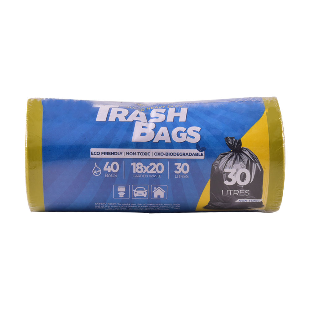 HOUSE&CO TRASH BAG (YLW) MINI 18X20 40PCS Default Title - MamasJan Grocery Nonfood