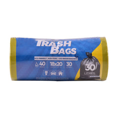 HOUSE&CO TRASH BAG (YLW) MINI 18X20 40PCS Default Title - MamasJan Grocery Nonfood