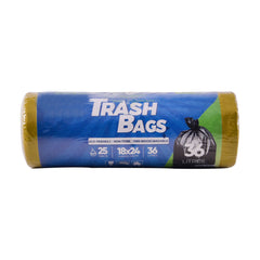 HOUSE&CO TRASH BAG (YLW) SMALL 18X24 25PCS Default Title - MamasJan Grocery Nonfood
