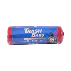 HOUSE&CO TRASH BAG (RED) X.MINI 8X18 28PCS Default Title - MamasJan Grocery Nonfood