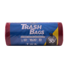 HOUSE&CO TRASH BAG (RED) MINI 18X20 40PCS Default Title - MamasJan Grocery Nonfood