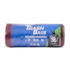 HOUSE&CO TRASH BAG (RED) SMALL 18X24 25PCS Default Title - MamasJan Grocery Nonfood