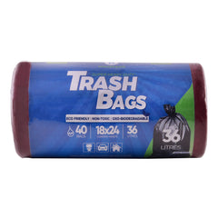 HOUSE&CO TRASH BAG (RED) SMALL 18X24 40PCS Default Title - MamasJan Grocery Nonfood