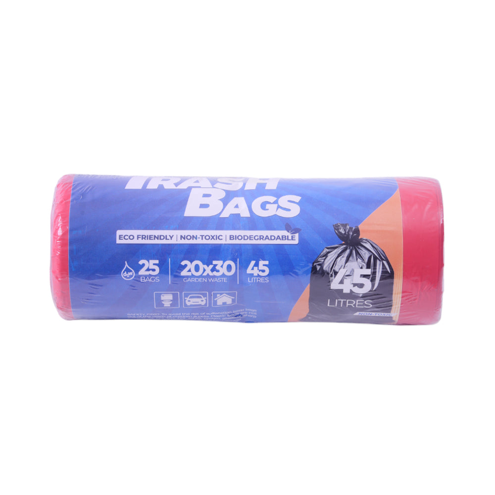 HOUSE&CO TRASH BAG (RED) MEDIUM 20X30 25PCS Default Title - MamasJan Grocery Nonfood