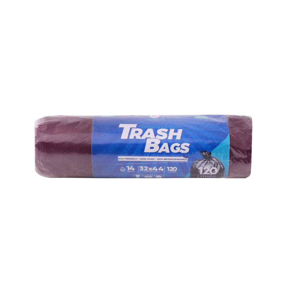 HOUSE&CO TRASH BAG (RED) XX-LARGE 32X44 14PCS Default Title - MamasJan Grocery Nonfood