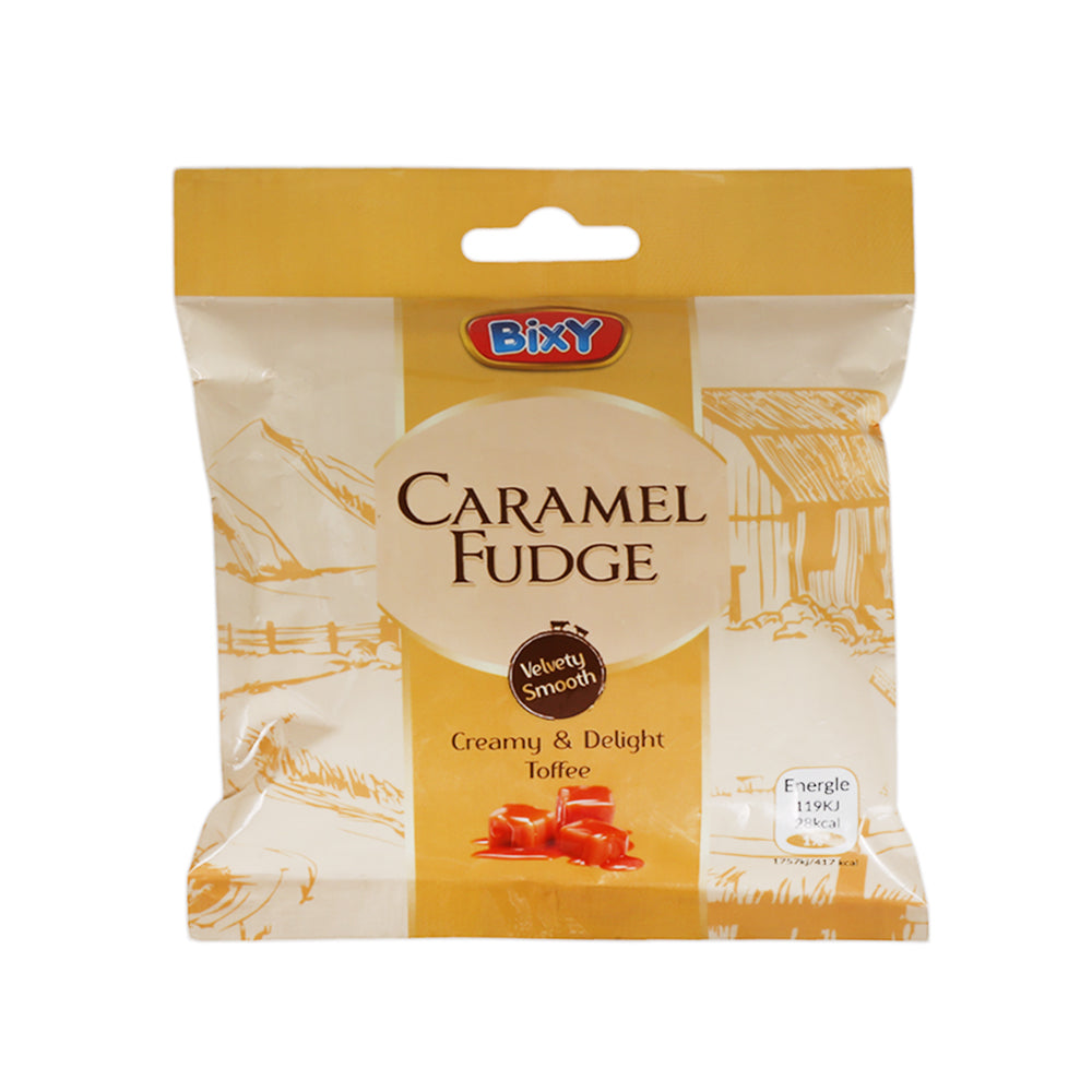 BIXY FUDGE TOFFEE CARAMEL 90GM Default Title - MamasJan GroceryFoods