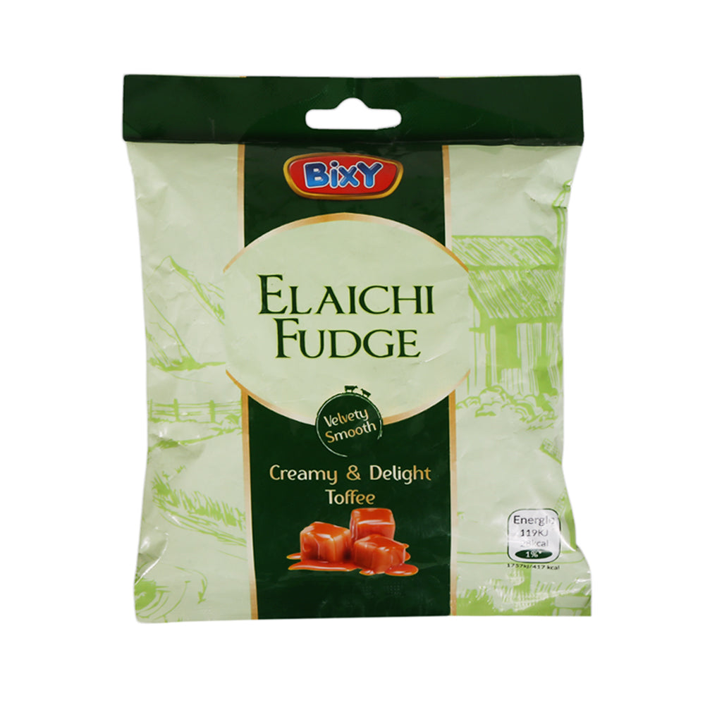 BIXY FUDGE TOFFEE ELAICHI 190 GM Default Title - MamasJan Grocery