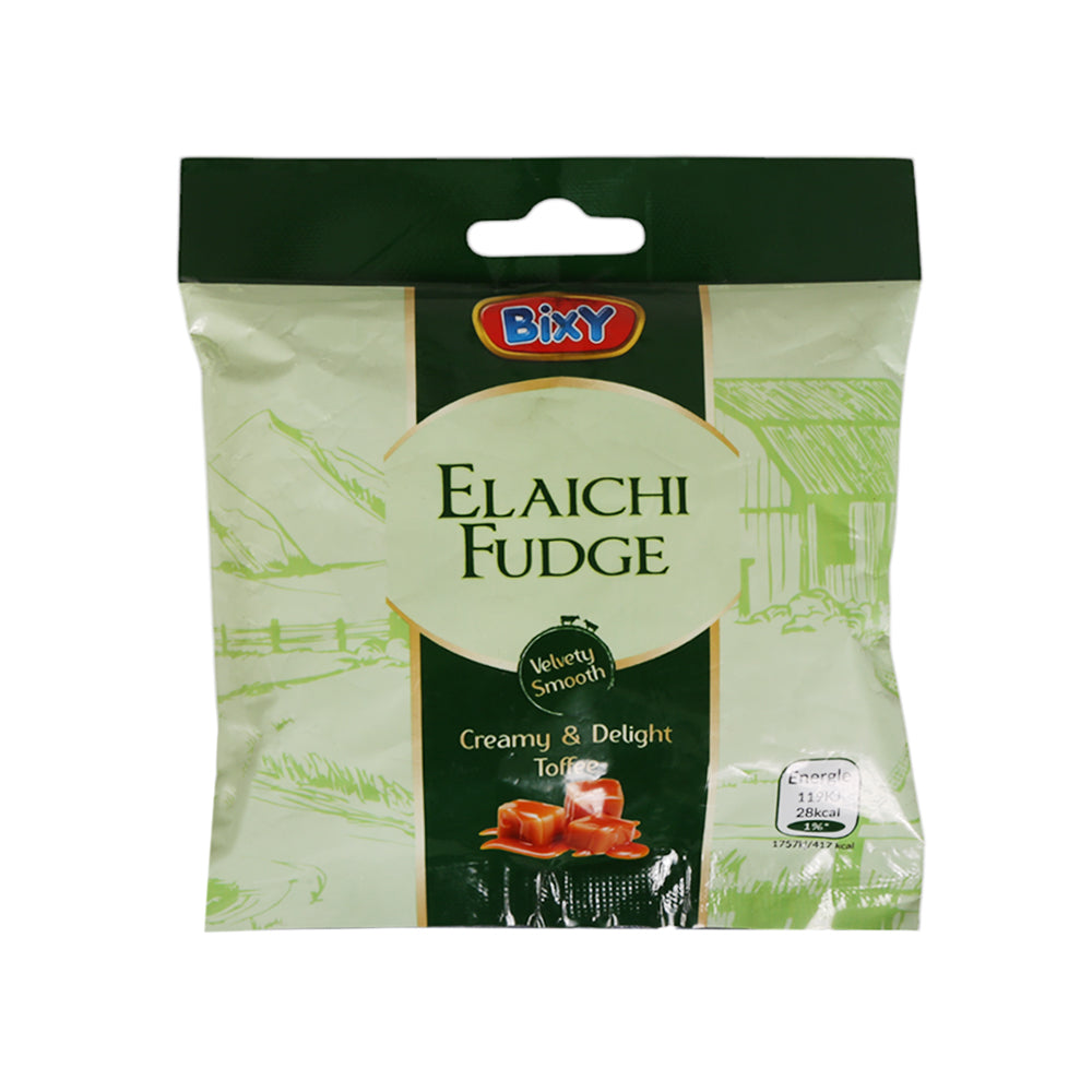 BIXY FUDGE TOFFEE ELAICHI 90 GM Default Title - MamasJan GroceryFoods