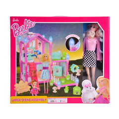 556-76A BARBIE THE MOVIE HOUSE WITH DOLL SET 105PC A.I Default Title - MamasJan Toys