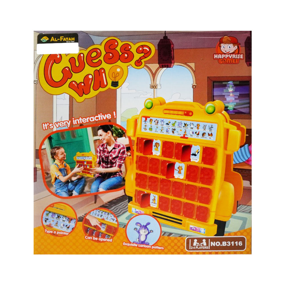 B3116 HAPPY RISE GUESS WHO GAME Default Title - MamasJan Toys