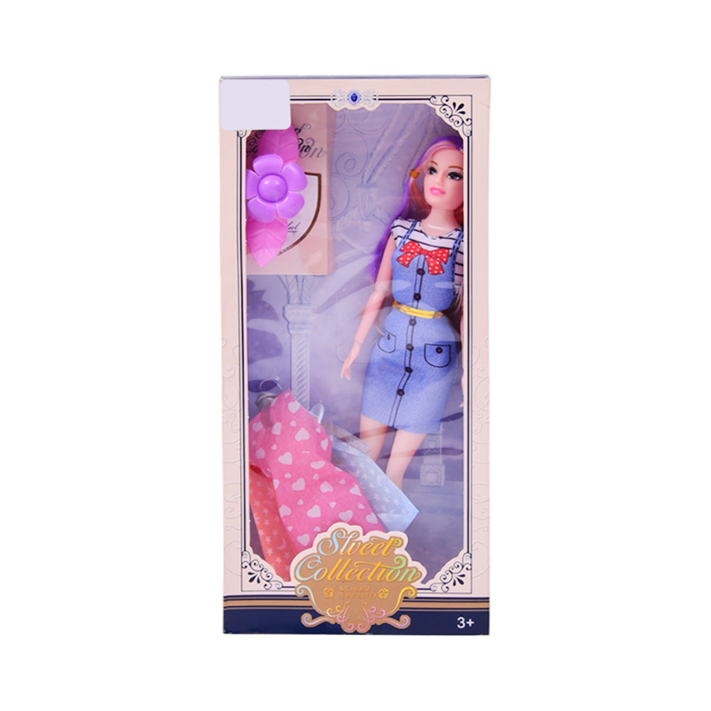 DX520 SWEET COLLECTION DOLL WITH DRESSES Default Title - MamasJan Toys