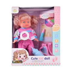 YL669C-8 CUTE KID DOLL W ACC Default Title - MamasJan Toys